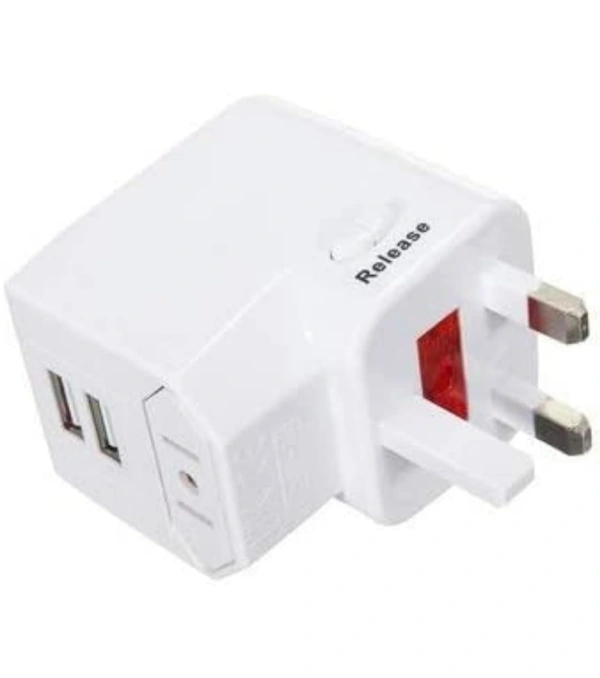 6041 Universal Travel AdaptorName: 6041 Universal Travel AdaptorMaterial: Plastic & MetalAmpere: 1 AmpPlug Type: 2 PinWarranty Period: No WarrantyWarranty Type: No WarrantyNo. of Sockets: 1Product Breadth: 10 CmProduct