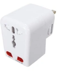 6041 Universal Travel AdaptorName: 6041 Universal Travel AdaptorMaterial: Plastic & MetalAmpere: 1 AmpPlug Type: 2 PinWarranty Period: No WarrantyWarranty Type: No WarrantyNo. of Sockets: 1Product Breadth: 10 CmProduct