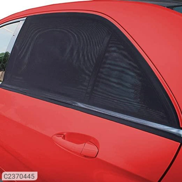 Car Side Window Sun Shade Pullover UV Protection Mesh Curtain