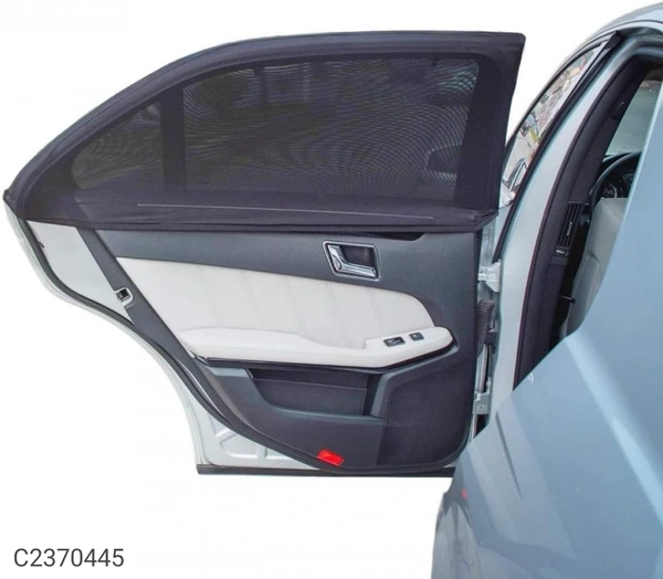 Car Side Window Sun Shade Pullover UV Protection Mesh Curtain
