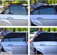 Car Side Window Sun Shade Pullover UV Protection Mesh Curtain