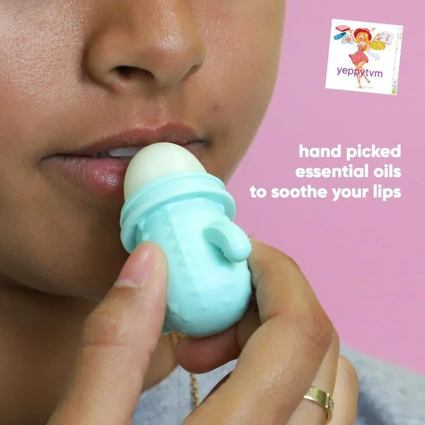 SponsoredBrand: FashionStormCactus shaped cute lip balms 6 pieces pack- Lip care for kids and adults - 6 different flavo