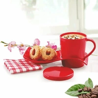 This coffee mug is suitable for a variety of occasions ,such as tea time, tea party, friends gathering, family dinner, cafes, coffee breaks.