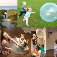 Bubble Ball 27 inch Jelly Bubble Balloon Inflatable Funny Toy Ball Inflatable Ball Beach Garden Ball for Outdoor Indoor Play69%off