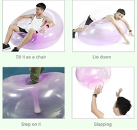 Bubble Ball 27 inch Jelly Bubble Balloon Inflatable Funny Toy Ball Inflatable Ball Beach Garden Ball for Outdoor Indoor Play69%off