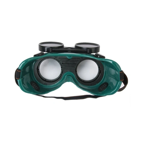 WELDING GOGGLES (DARK GREEN, LARGE)