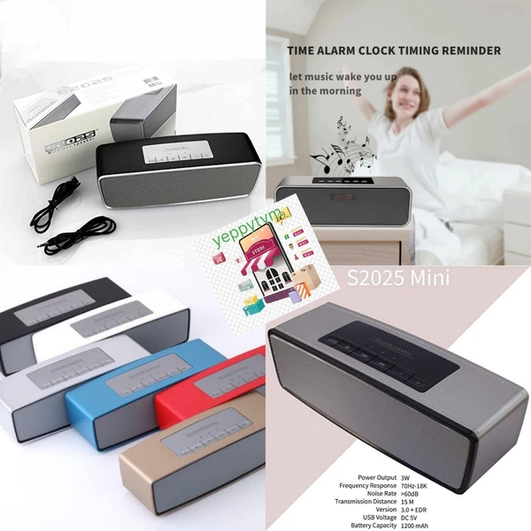 S-2025 Premium BT Speaker (Imported) ₹580 Minimum 20 pcs & ₹495 In Loose Quantity 50pc
