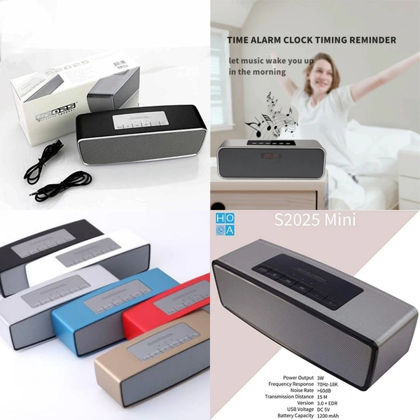 S-2025 Premium BT Speaker (Imported) ₹580 Minimum 20 pcs & ₹495 In Loose Quantity 50pc