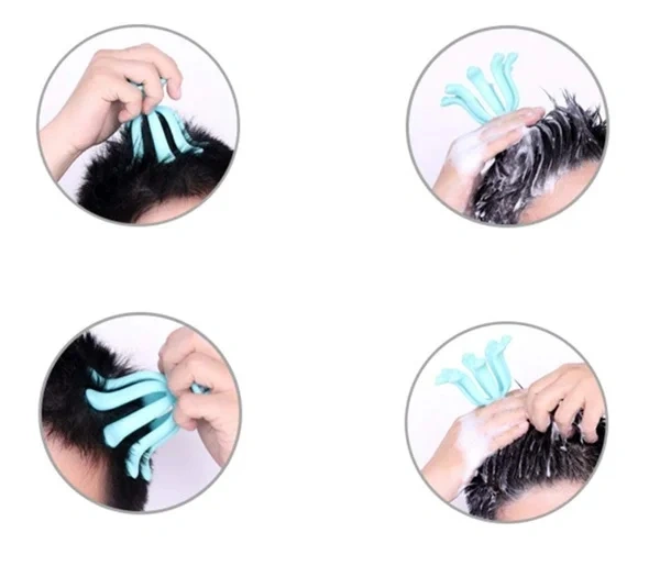 2 in 1 Shampoo Brush Massager