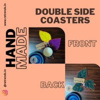 ReTrends Double Side Coasters - OrangeLMH