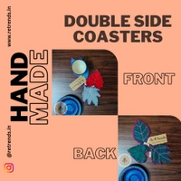 ReTrends Double Side Coasters - Multi LMH