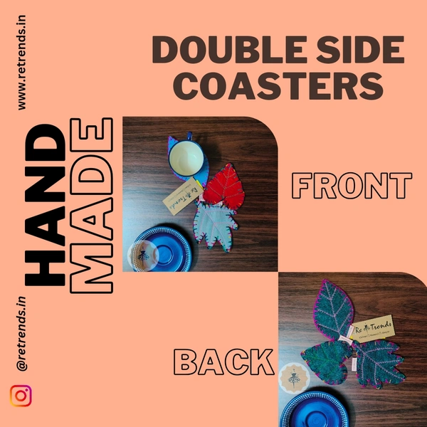 ReTrends Double Side Coasters - Multi LMH