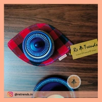 ReTrends Hot Pot Coasters Green-  Double Side 