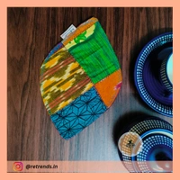 ReTrends Hot Pot Coasters Orange- Double Side 