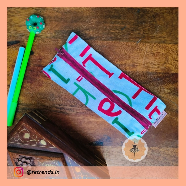 ReTrends Alphabet Design - Bookmarker Pouch