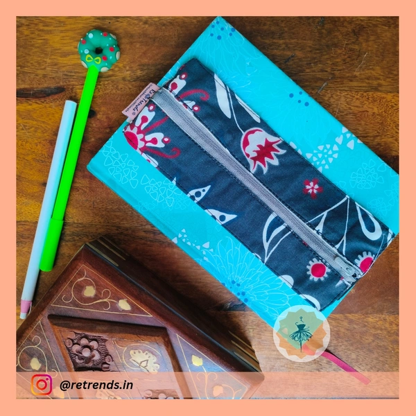 ReTrends Grey Design - Bookmarker Pouch