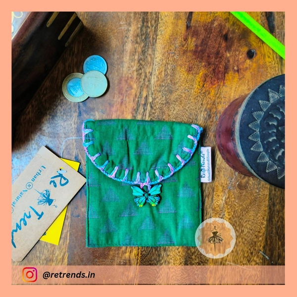 ReTrends Green Design Mini Pouch