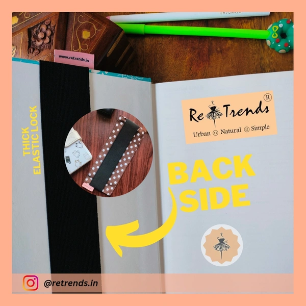 ReTrends Polka Dots Design - Bookmarker Pouch