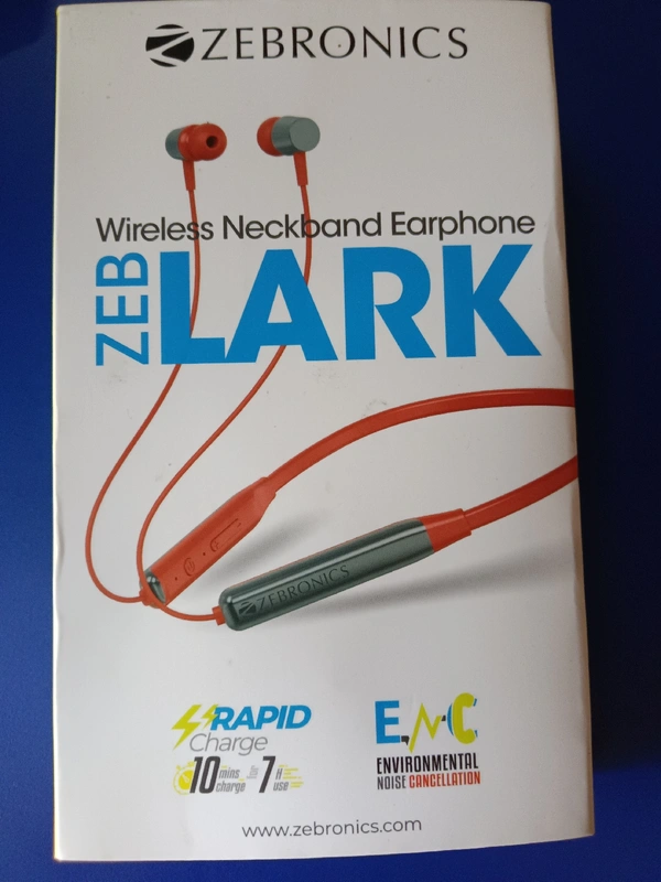 ZEBRONICS LARK  - REED Blue