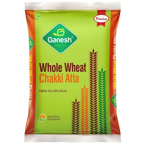 Ganesh Whole Wheat Chakki Atta - 1kg
