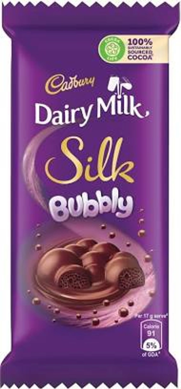 Dairy Milk Silk Bubbly 