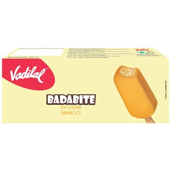 Vadilal Badabite mango  Icecream 