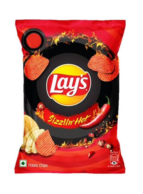 Lays Sizzlin Hot  - 23gm