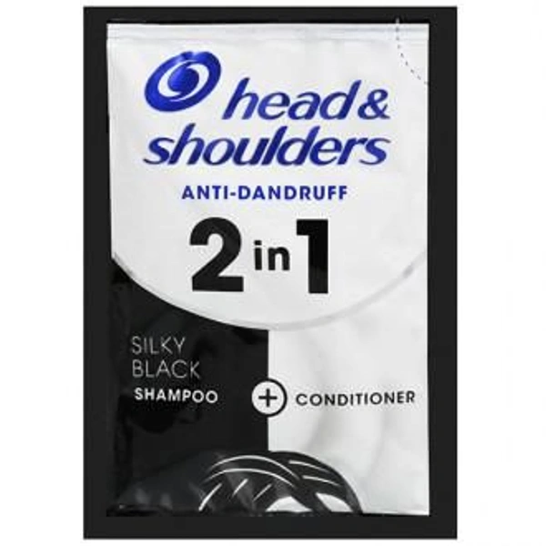 Head & Shoulders  Silky Black  - 5 Pcs