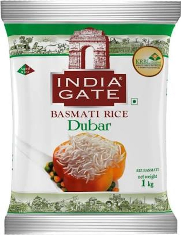 INDIA GATE Dubar Basmati Rice  - 1kg