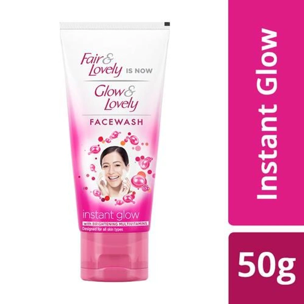 Fair & Lovely Glow & Lovely FACEWASH - 50gm