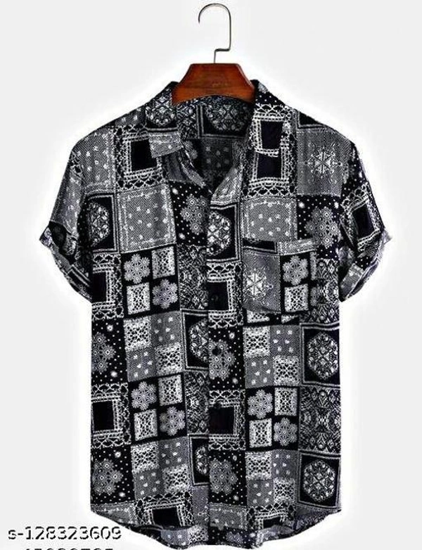 Fabulous Men's Printed Casual Shirt - S