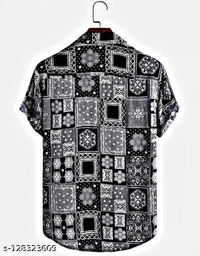 Fabulous Men's Printed Casual Shirt - S