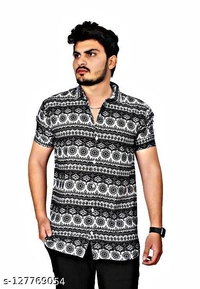 Fabulous Men's Printed Casual Shirt - S
