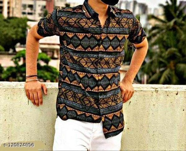 Fabulous Men's Printed Casual Shirt - XXL