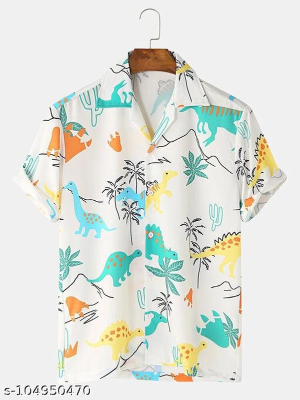 Classy Fabulous Men's Printed Shirt - XXL