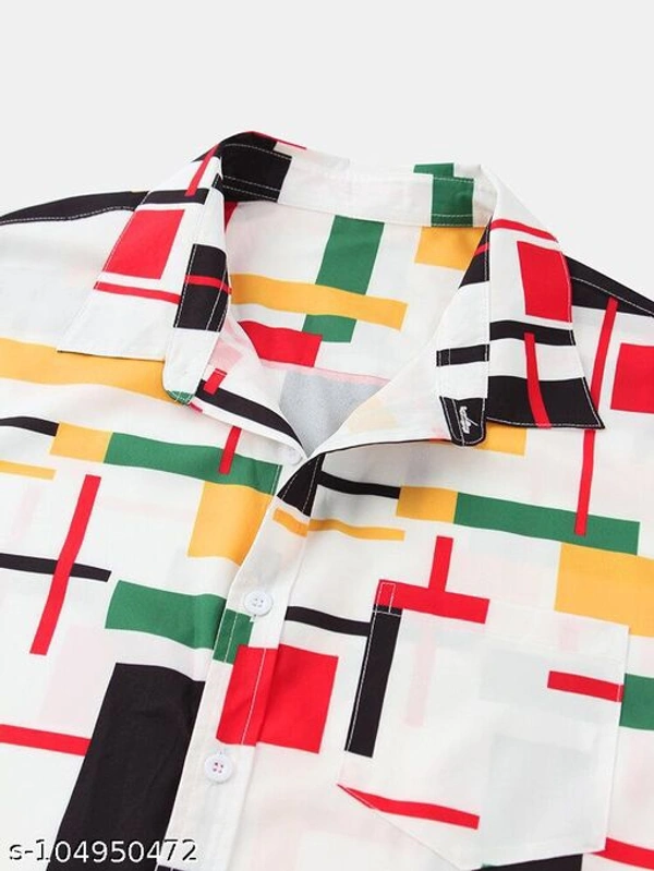 Classy Fabulous Men's Printed Shirt - XXL