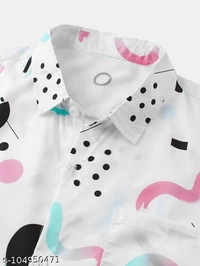 Classy Fabulous Men's Printed Shirt - M