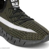 Teal Woven Design Sneakers For Men - IND-9