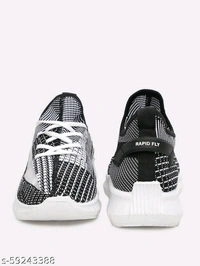 Teal Woven Design Sneakers For Men - 6