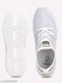 Teal Woven Design Sneakers For Men - 6
