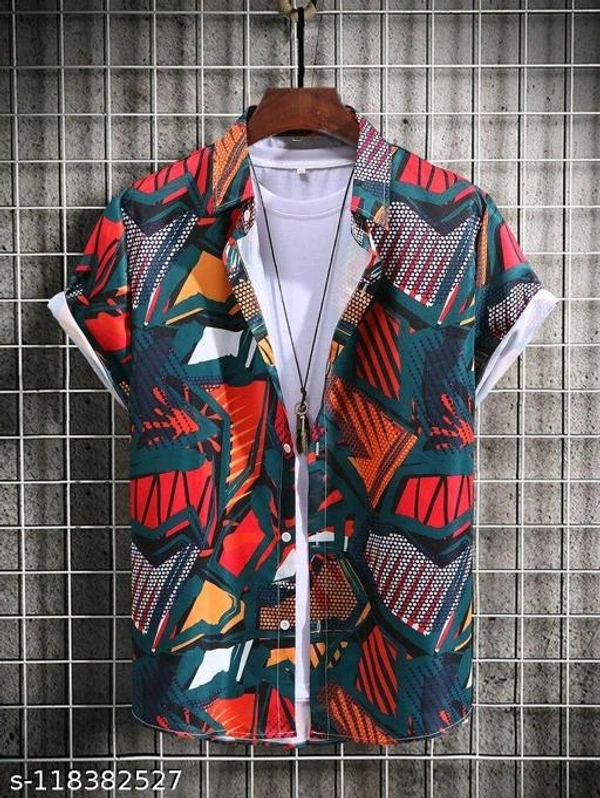 Preety Fabulous Men's Shirt Printed - XXL