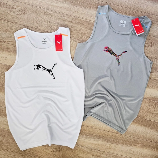 Puma Gym Wear sando pack of 2 - Gray, Xl