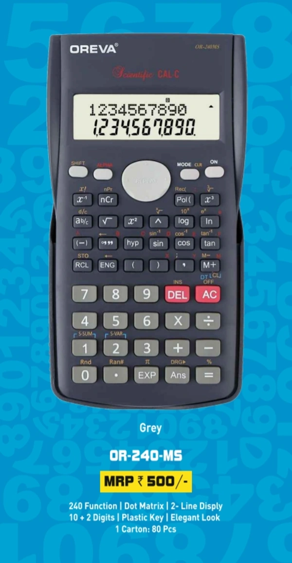 OR-240MS Oreva Scientific Calculator
