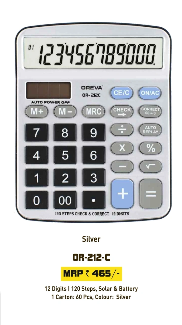 Oreva OR-212-C - Silver