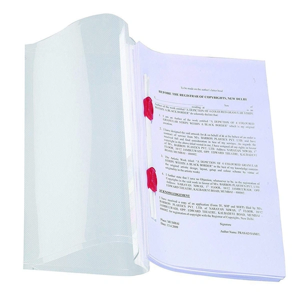 Report File With Pocket - A4