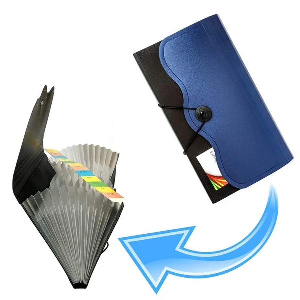 File Piyano Cheque Book Holder