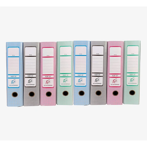 Box File China Lever 32 Onz Board (4pc Pkt) - Mix