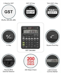 Casio MJ-120GST Calculator - 