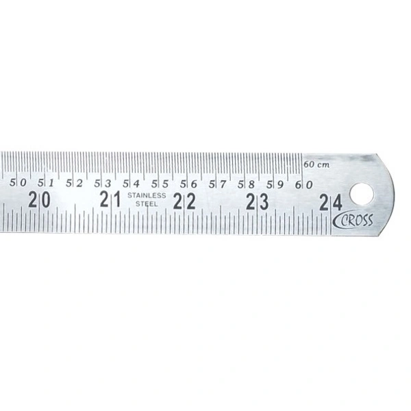Steel Scale Cross 60cm 2 Feet