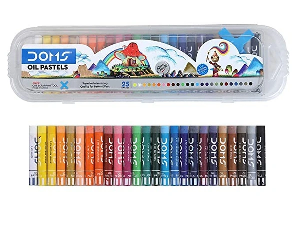 Doms Oil Pastels 25 Shades